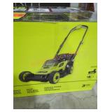 Ryobi 18v 13" cordless lawn mower kit