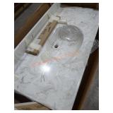 Sink Top 45" X 22" Measurements are Approximate