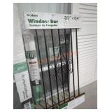 30" x 54" window bar