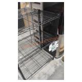3 Shelf Black Wire Unit
