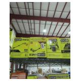 9 tools Ryobi and Ridgid