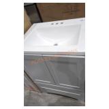 24 1/2" x 18 3/4" Vanity and Sink