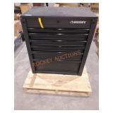 Husky 31"W 6-Drawer Black Rolling Tool Cart