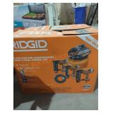 Ridgid 6 gal air compressor and 3 tool combo kit