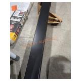 Delta 60 " Bathtub Track Kit Matte Black