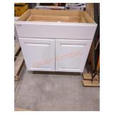 Hampton Bay 36"W x 24"D x 34.5"H base cabinet