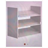ClosetMaid  3-Shelf White Shoe Organizer