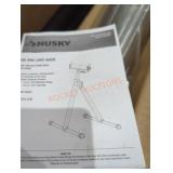 Husky steel roller stand with edge guide