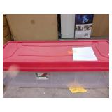 Sterilite 200Qt. Wheeled plastic tote
