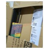 Vigoro10pk. Fuchsia 84" Black Steel Shepherd Hook