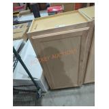 18" x 12" x 36" unfinished wall cabinet