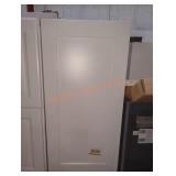 18"Wï¿½12"Dï¿½36"H White Wall Cabinet