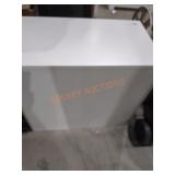 Storage cabinet With Safety hinges, White