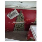 Home Accents 9 ft sparkling Amelia pine  prelit