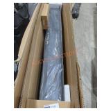 Electric Fire Place Black 60" W x 5.94" D x