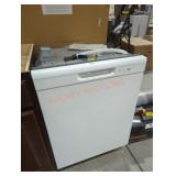 GE dishwasher white