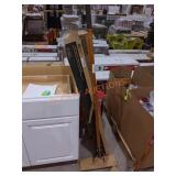 Husky 54 in. L Wood Handle Thatch Rake With Grip