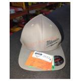 Milwaukee Flexfit S/M Gray Fitted Hat