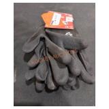 Milwaukee 10" XL Black Nitrile Dipped Gloves 3