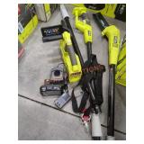 RYOBI 18V Cordless Pole Saw & Chainsaw Combo Kit