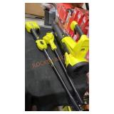 Ryobi 18v Cordless String Trimmer & Jet Fan Blower
