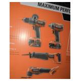 Ridgid 18V 4-Tool Combo Kit