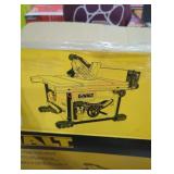 DeWalt 8-1/4" table saw with 24-1/2" rip capacity