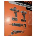 Ridgid 18V 4-Tool Combo Kit