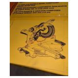 DEWALT 12" double bevel compound miter saw