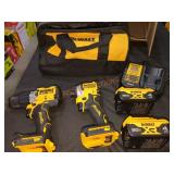DEWALT cordless Hammer Drill and Impact Driver