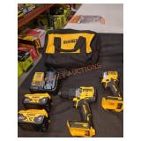 DEWALT cordless Hammer Drill and  Impact Driver