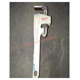 Milwaukee 14" Aluminum Pipe Wrench