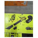 Ryobi 40v brushless jet fan blower/ vacuum kit