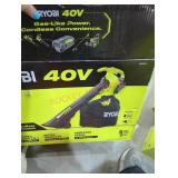 Ryobi 40v cordless leaf vacuum kit
