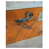 Ridgid 7" wet tile saw with stand