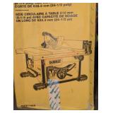 DeWalt 8-1/4" Table Saw