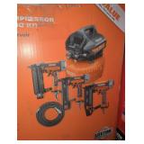 Ridgid 6 Gal Air Compressor & 3-Tool Combo Kit