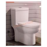 Hanikes 1 Piece Round Toilet