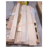 Skid lot of mixed flooring
