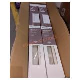 1" Vinyl Blinds 35"x74" Alabaster 4 Pack