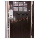 Door 6 Lite Craftsman SDL W/ Dentil Shelf 36" x