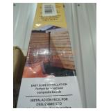 Hoft kit in ground privacy fences 1 corner post