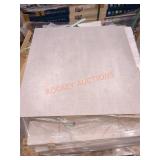 24" Square Light Gray Porcelain Tiles