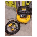 DeWalt nailer and compressor combo kit