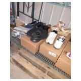 Shelf lot of 14  mixed styles of shoes