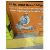 Ridgid 10" dual bevel miter saw