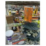Shelf lot of household items