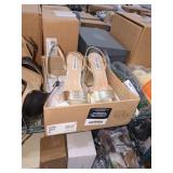 Shelf lot of 23  mixed styles of shoes