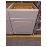 24" x 24" x 34.5" base cabinet with drawer