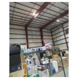 Shelf lot of household items